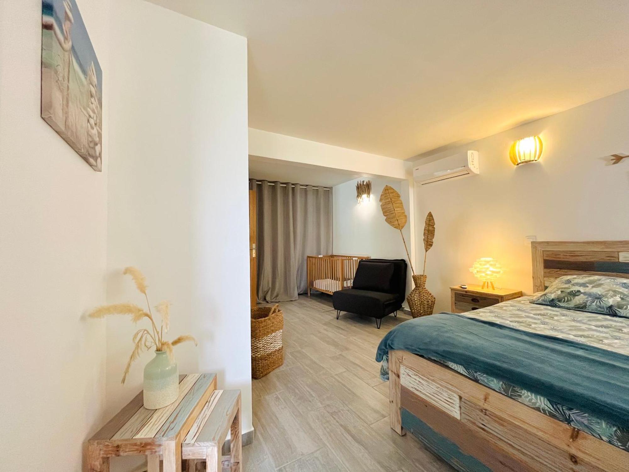 Residence Ti Gwapabe, Proche Raisins Clairs Saint-Francois  Bagian luar foto