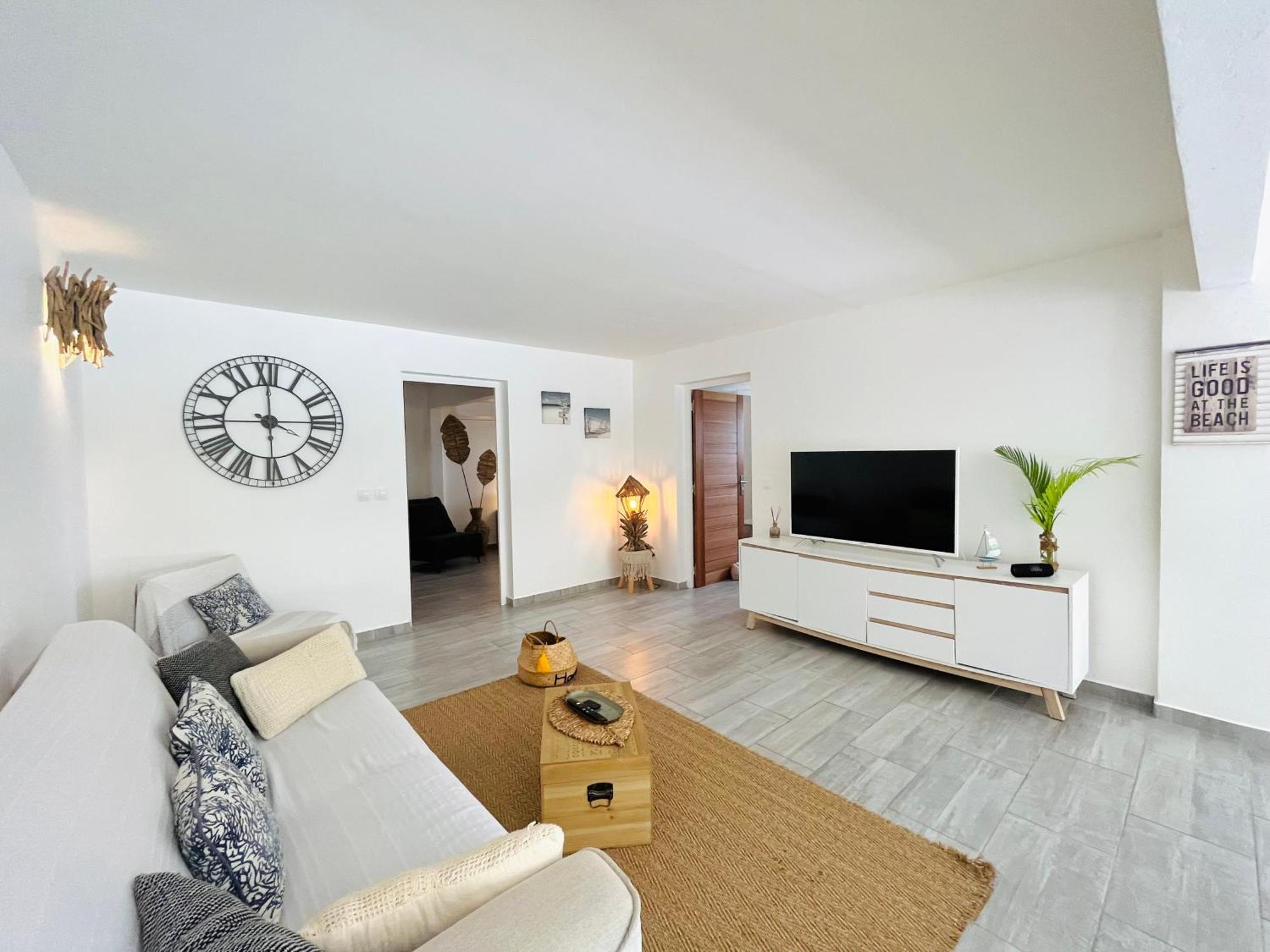 Residence Ti Gwapabe, Proche Raisins Clairs Saint-Francois  Bagian luar foto