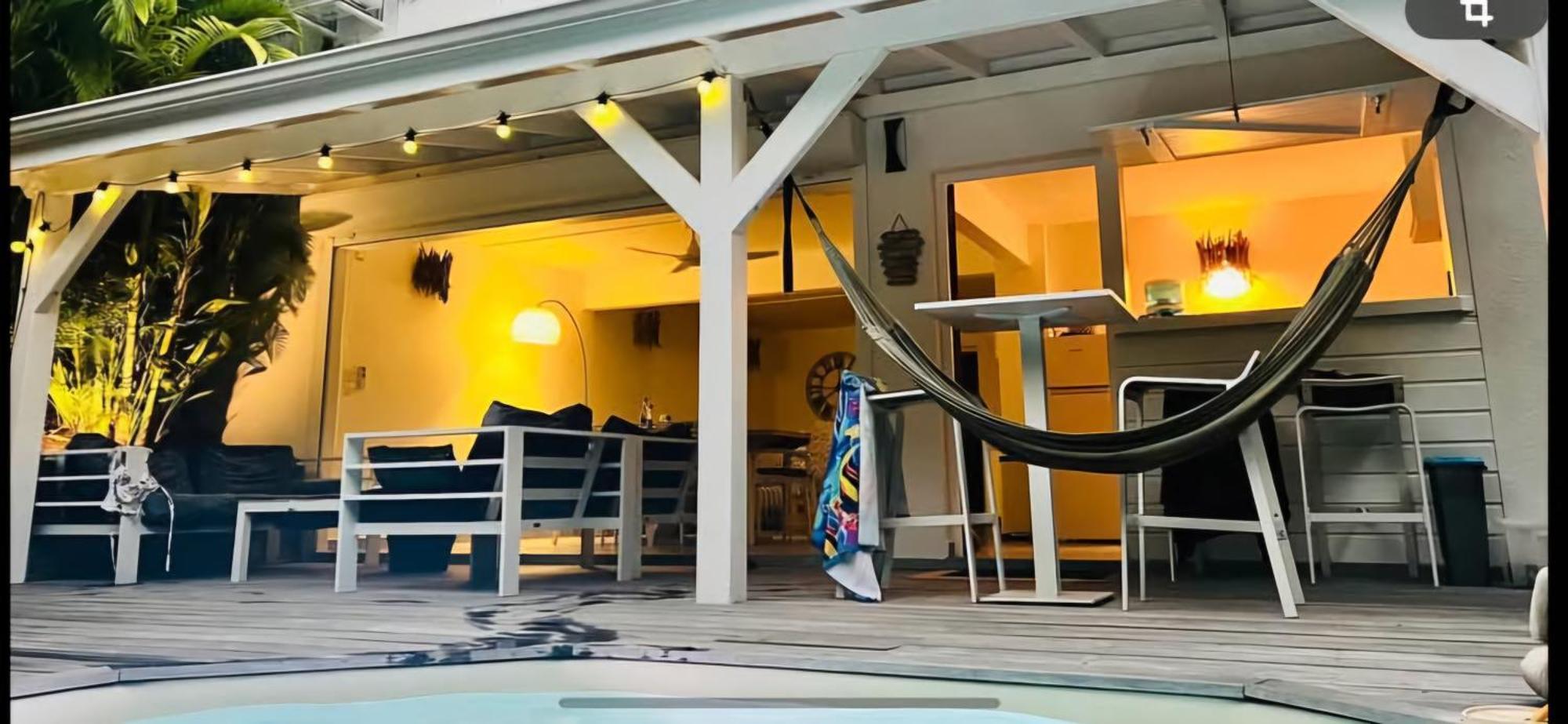 Residence Ti Gwapabe, Proche Raisins Clairs Saint-Francois  Bagian luar foto